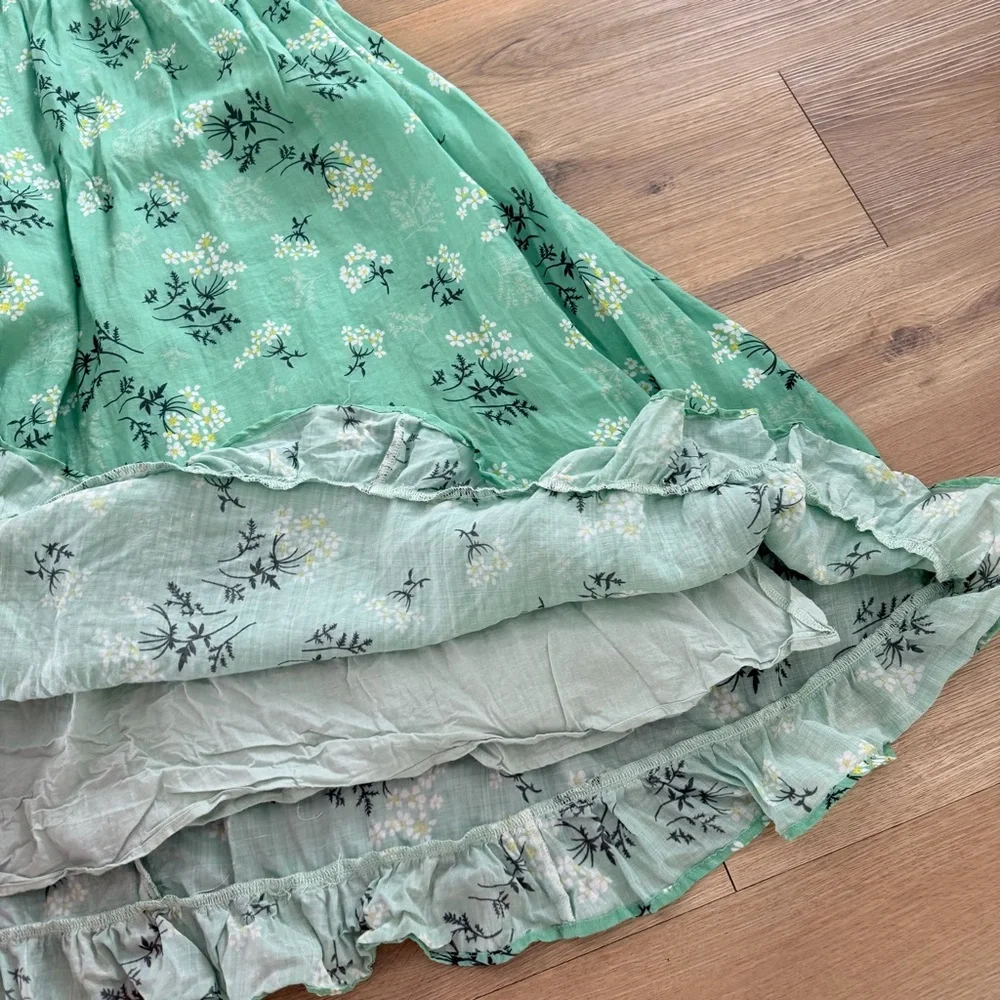 Avaire Boutique, In Loom, Mint Floral Midi Dress - Picture 9 of 11